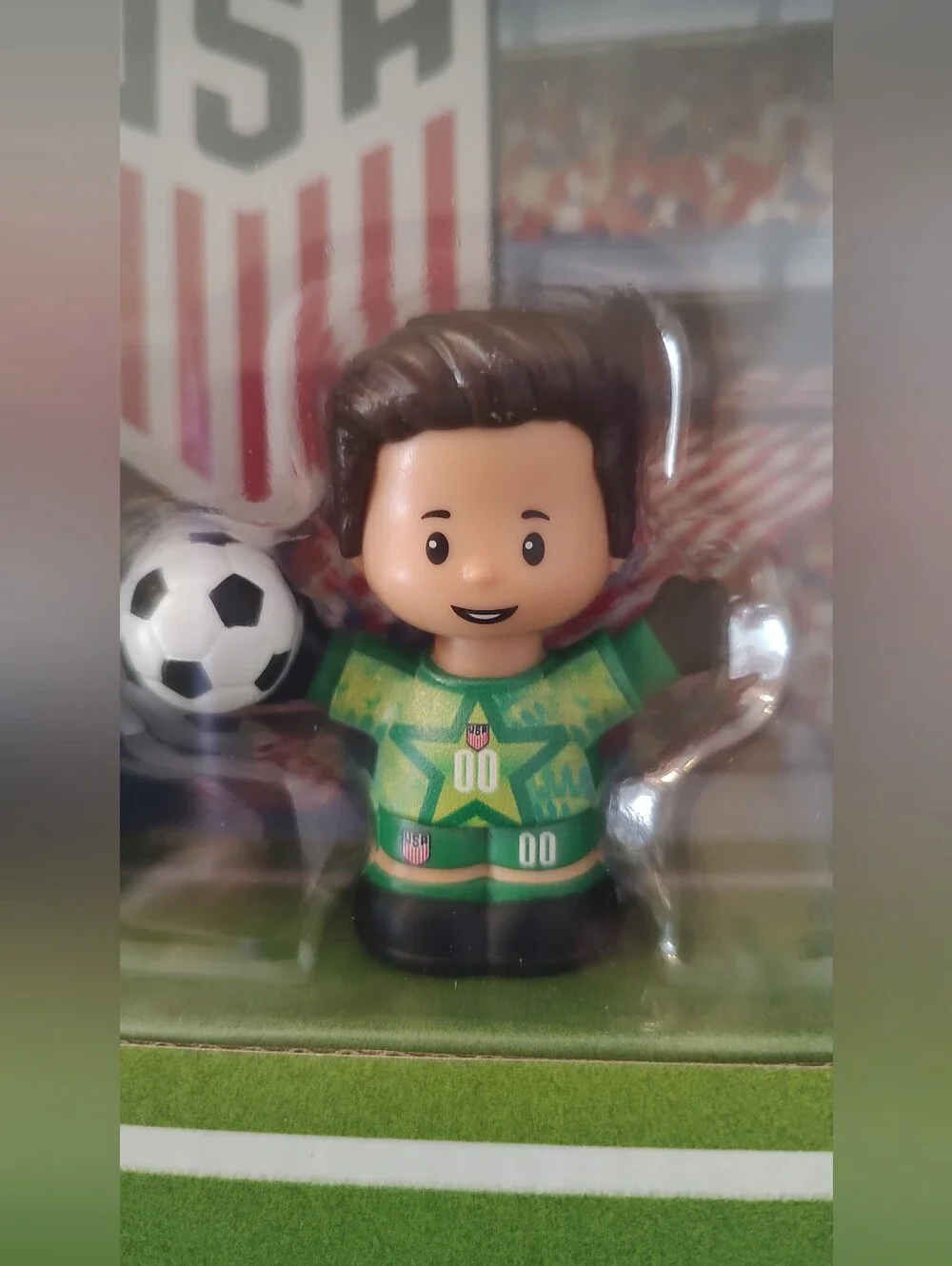 Little People Collector U.S.A. Soccer Special Edition Set Fisher Price NWT